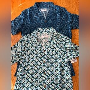 NWT Old Navy Short Sleeve Button Down Shirt Summer Sz XS